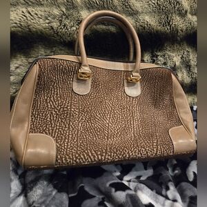 Authentic vintage rare women's silvano biagini handbag purse leather bag